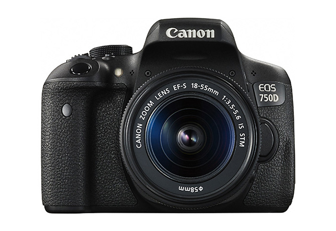 佳能EOS 750D机身 + EF-S 18-55mm f3.5-5.6 IS STM